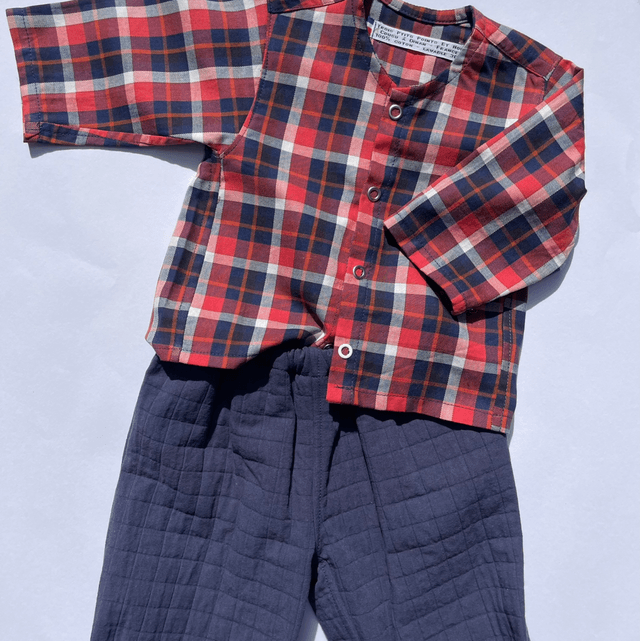 Chemise tartan rouge 