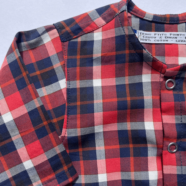 Chemise tartan rouge 