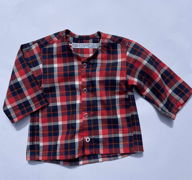 Chemise tartan rouge 